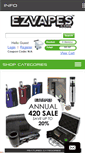 Mobile Screenshot of ezvaporizers.com